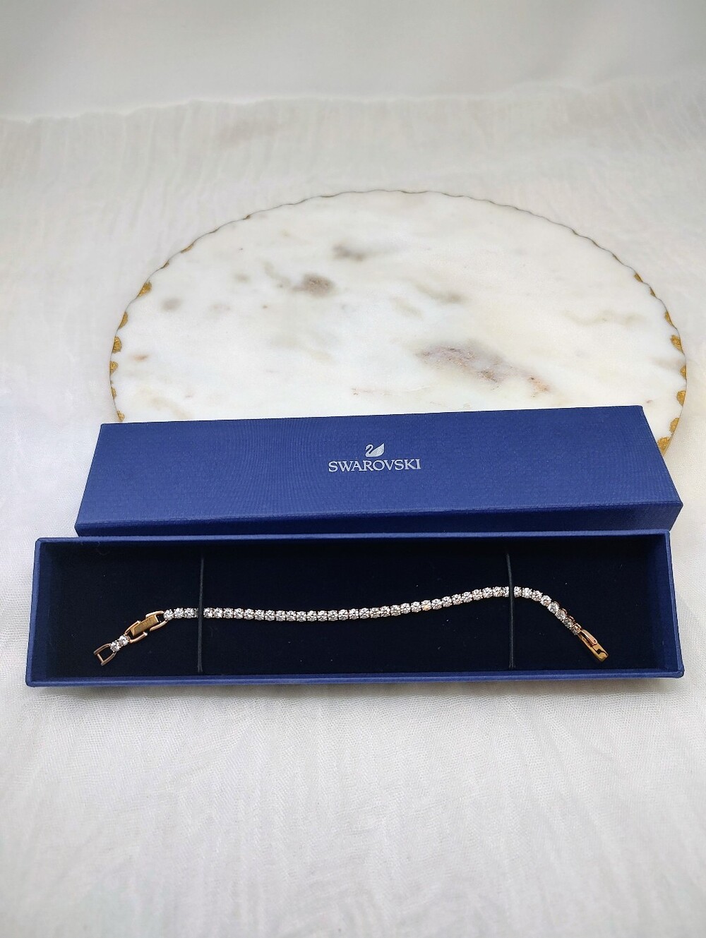 Classic Swarovski Tennis Deluxe Bracelet